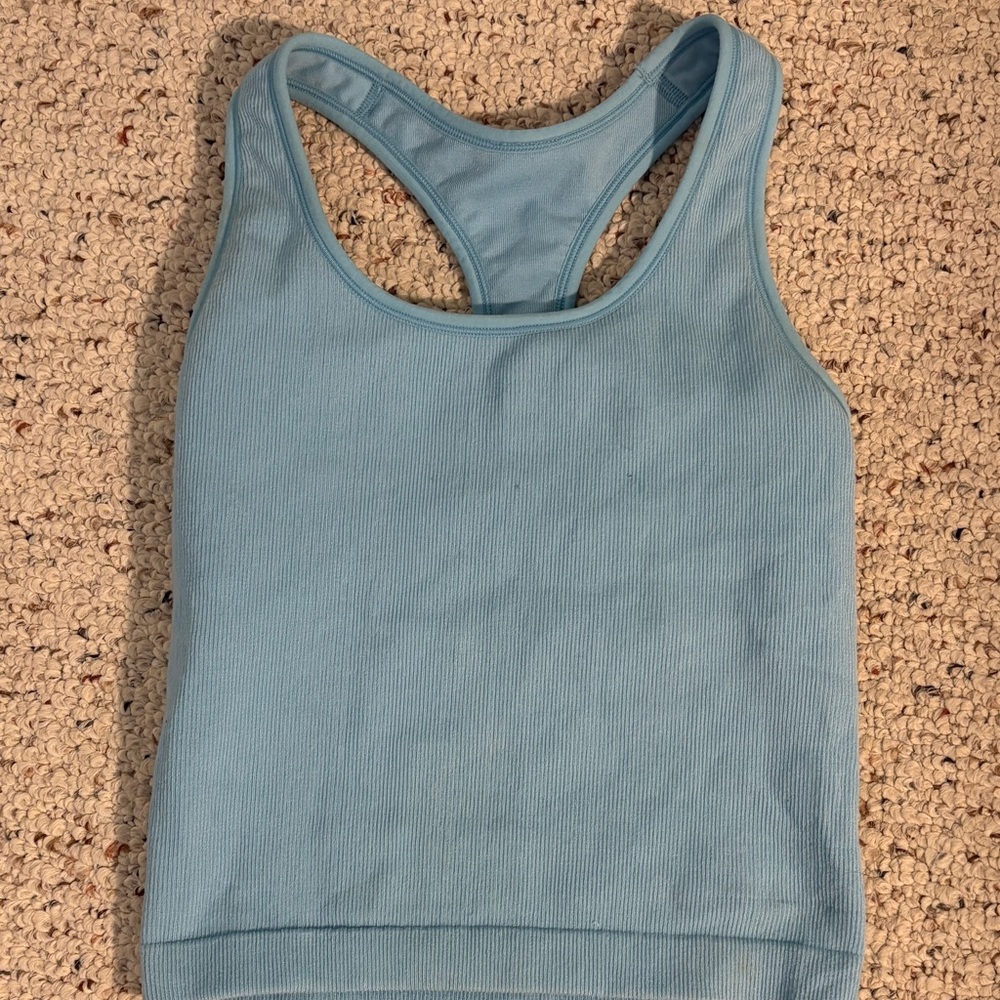 Target Women's Blue Tank Top